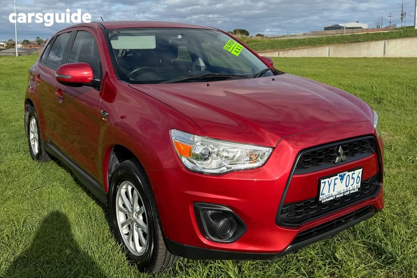 Red 2012 Mitsubishi ASX Wagon Aspire (2Wd)