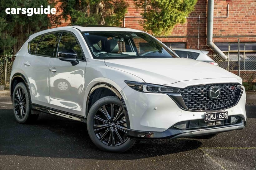 White 2023 Mazda CX-5 Wagon G35 Gt Sp Turbo (Awd)