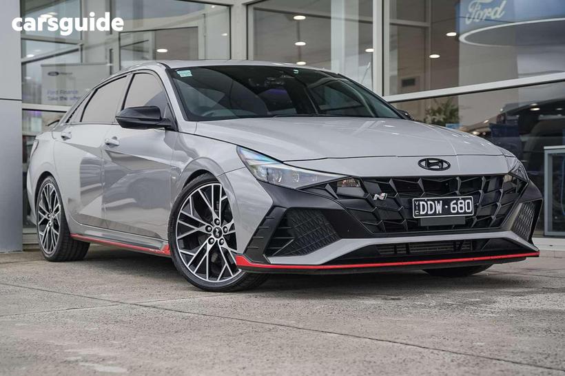 Grey 2022 Hyundai I30 Sedan N Premium