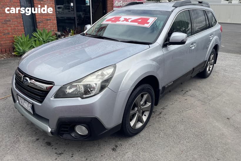 Silver 2013 Subaru Outback Wagon 2.5I