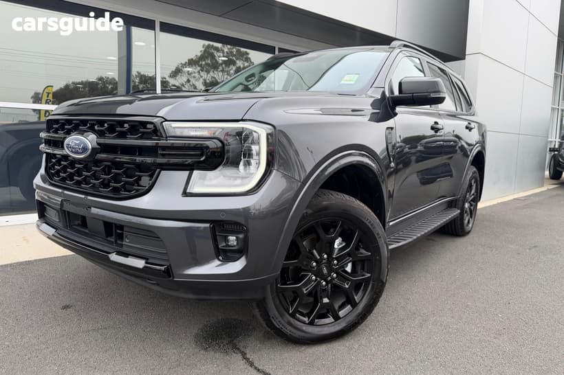 Grey 2025 Ford Everest Wagon Sport (Rwd)