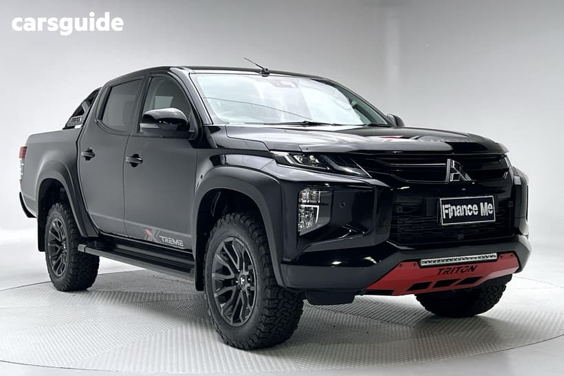 Black 2023 Mitsubishi Triton Double Cab Pick Up Xtreme (4X4)