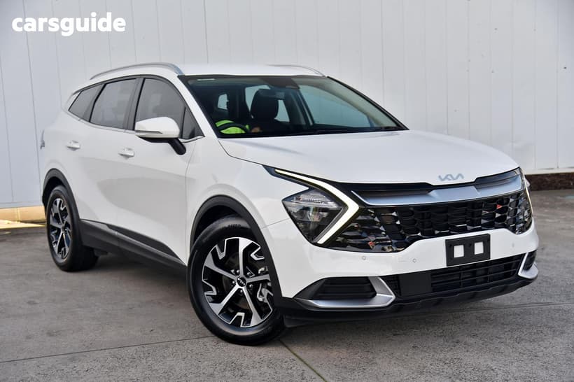 White 2024 Kia Sportage Wagon Sx Hev (Fwd)