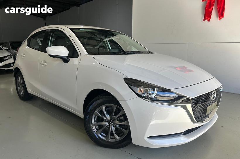 White 2021 Mazda 2 Hatchback G15 Pure