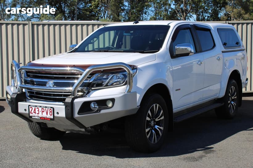 White 2019 Holden Colorado Crew Cab Pickup Ltz (4X4)