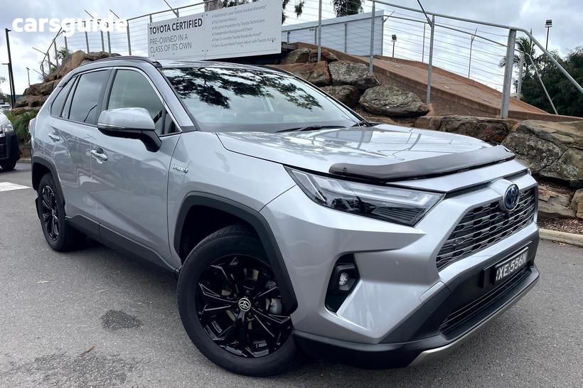 Silver 2024 Toyota RAV4 Wagon Cruiser (Awd) Hybrid