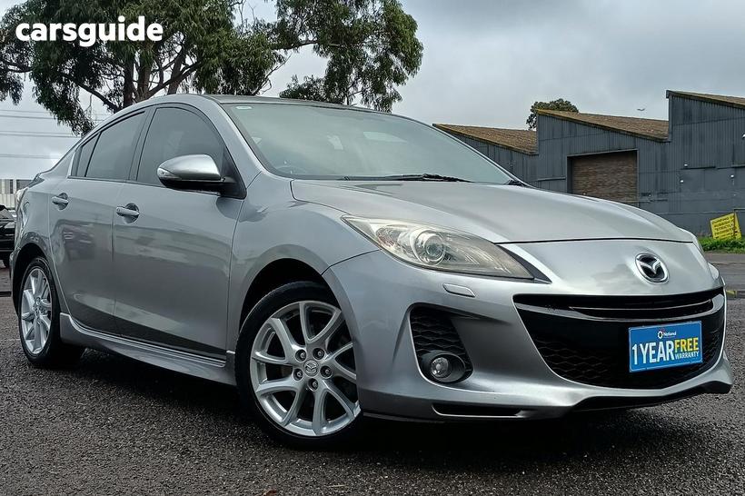 Silver 2012 Mazda 3 Sedan Sp25