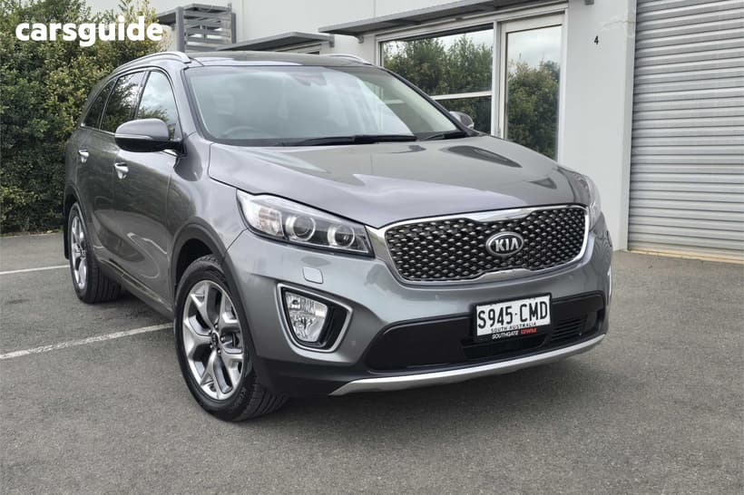 Grey 2017 Kia Sorento Wagon Platinum (4X4)