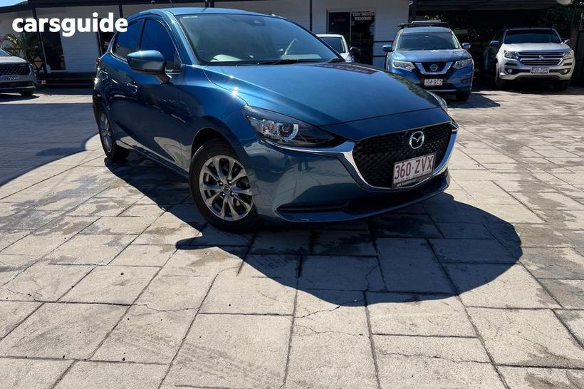 Blue 2020 Mazda 2 Hatchback G15 Pure