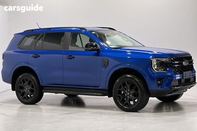 Blue 2025 Ford Everest Wagon Sport (4Wd)