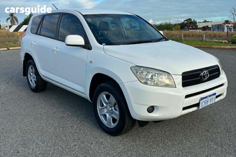 White 2006 Toyota RAV4 Wagon Cv (4X4)