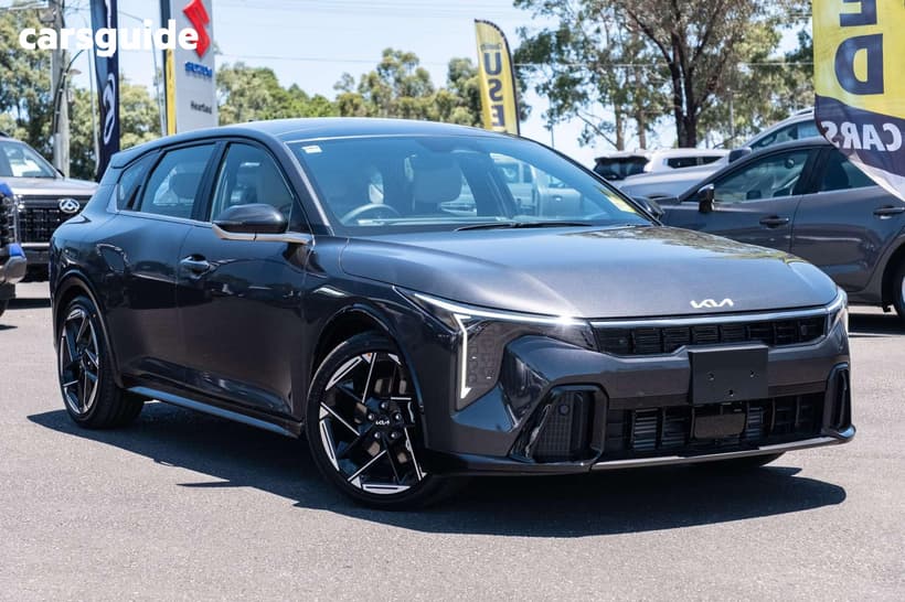 Grey 2026 Kia K4 Hatchback Gt-Line