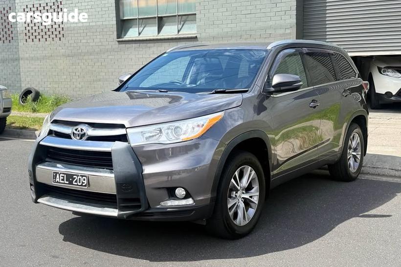 Grey 2015 Toyota Kluger Wagon Gxl (4X2)