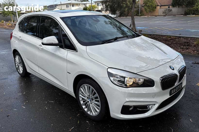 White 2017 BMW 218D Wagon Active Tourer Sport Line