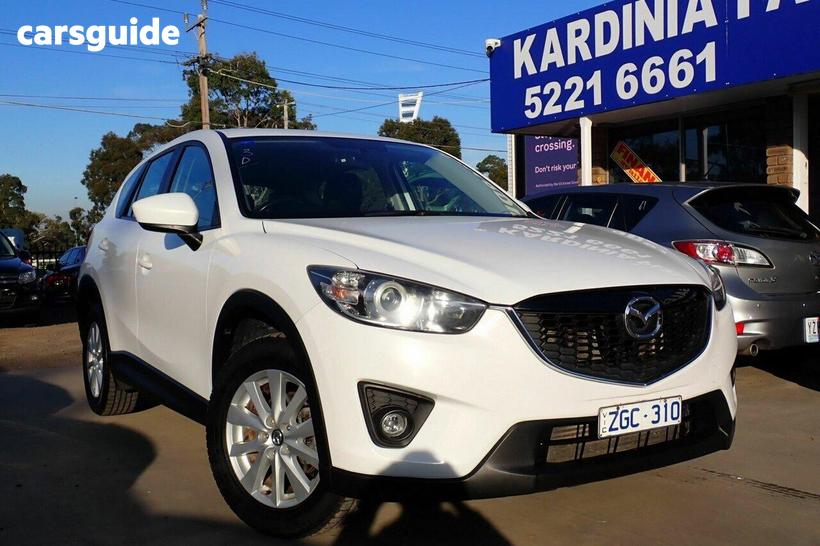 White 2012 Mazda CX-5 Wagon Maxx Sport (4X4)