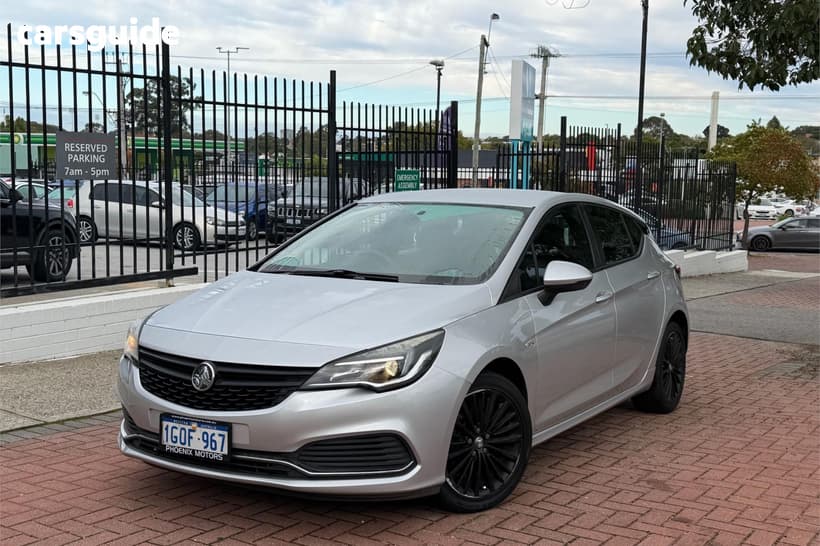 Silver 2017 Holden Astra Hatchback R