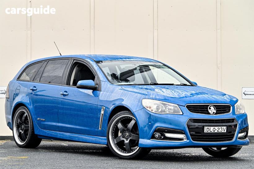 Blue 2015 Holden Commodore Sportswagon Sv6 Storm