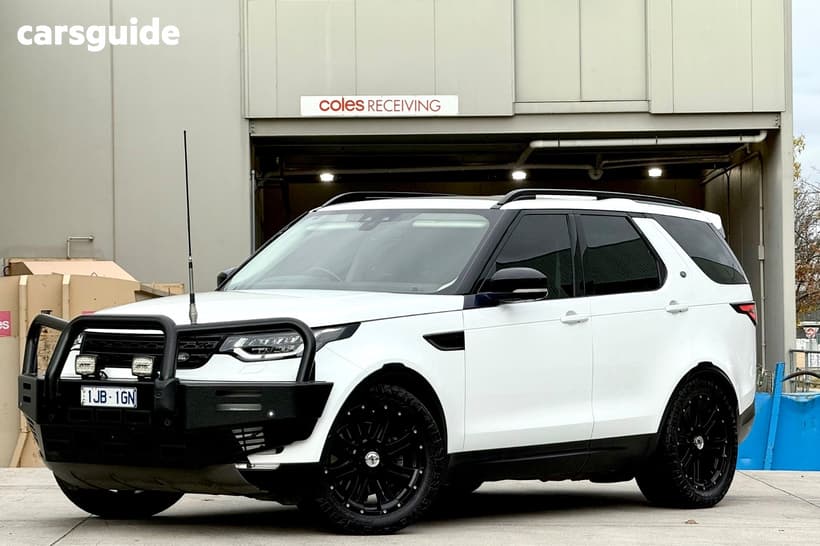 White 2017 Land Rover Discovery Wagon Td6 Hse