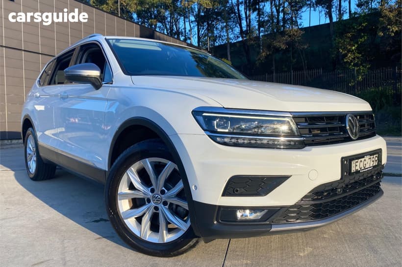 White 2018 Volkswagen Tiguan Wagon Allspace 132 Tsi Comfortline