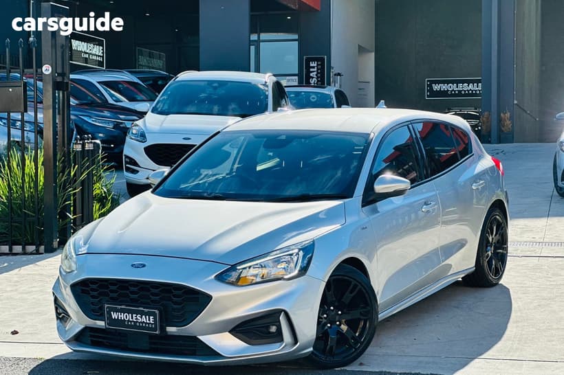 Silver 2018 Ford Focus Hatchback St-Line