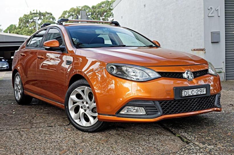 Orange 2016 MG Mg6 Plus Hatch CORE