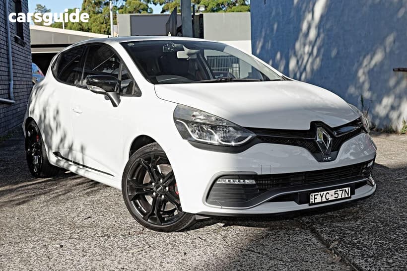 White 2015 Renault Clio Hatchback Rs Cup Premium