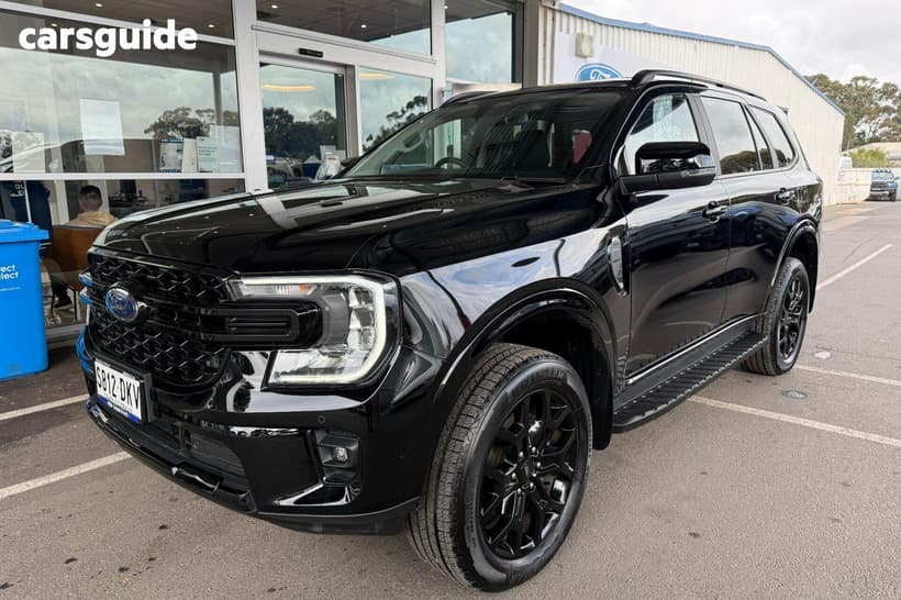 Black 2025 Ford Everest Wagon Sport (Rwd)
