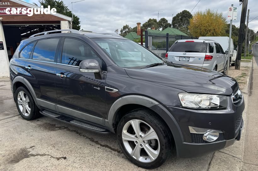 Grey 2013 Holden Captiva Wagon 7 Lx (4X4)