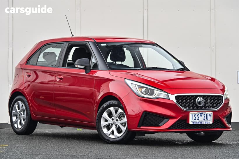 Red 2020 MG MG3 Hatchback Core