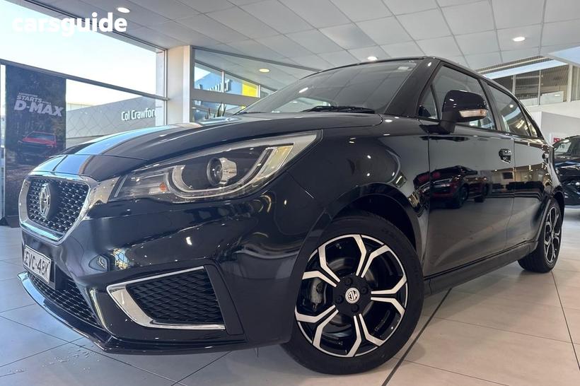 Black 2022 MG MG3 Hatchback Excite (With Navigation)