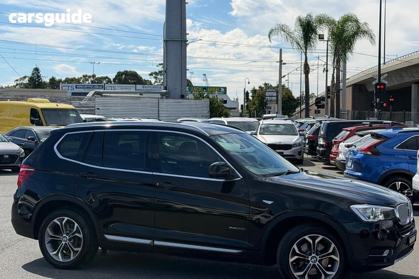Black 2017 BMW X3 Wagon Xdrive 20I