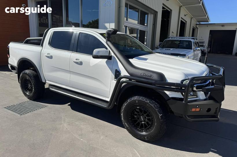 White 2022 Ford Ranger Ute Tray XLT