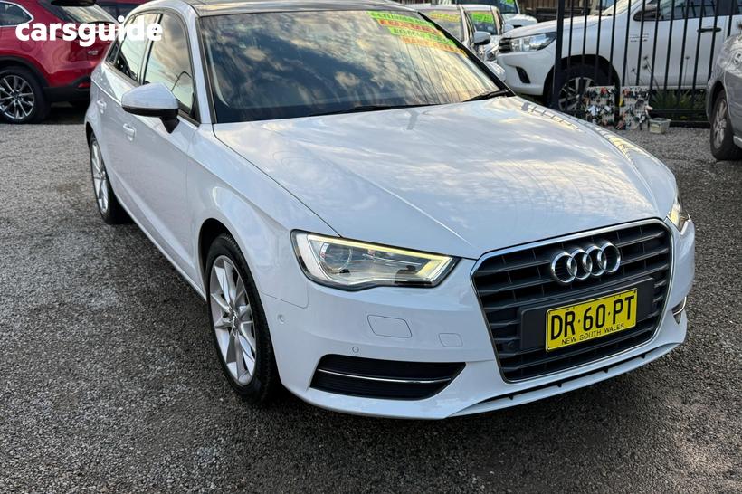 White 2015 Audi A3 Hatch ATTRACTION