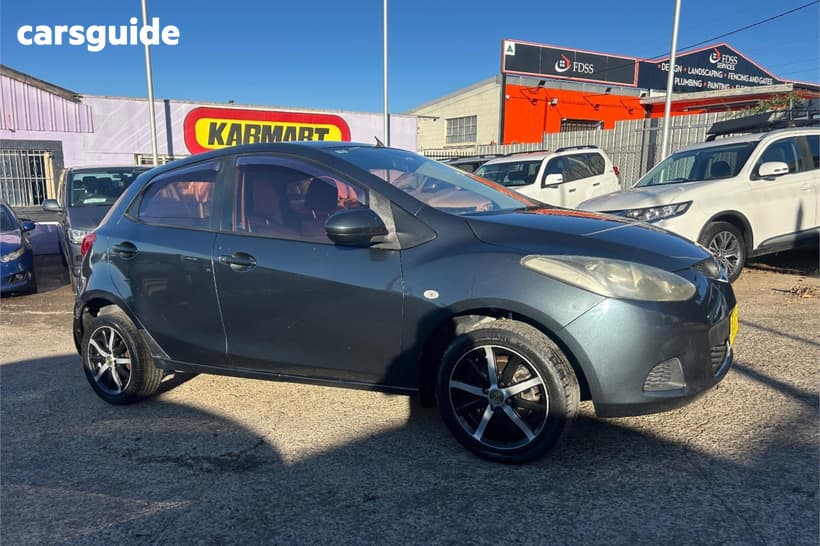 Grey 2007 Mazda 2 Hatchback Neo