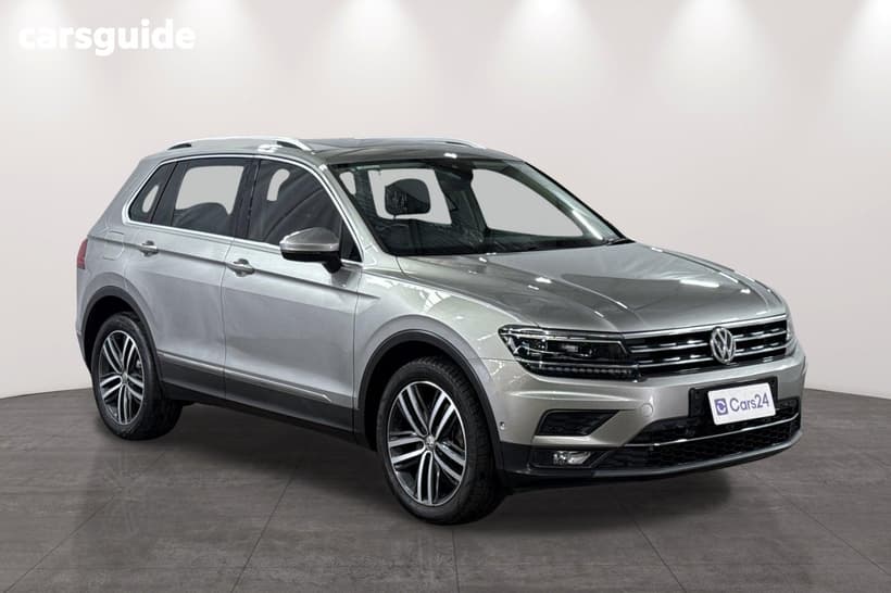 Silver 2018 Volkswagen Tiguan Wagon 162 Tsi Highline