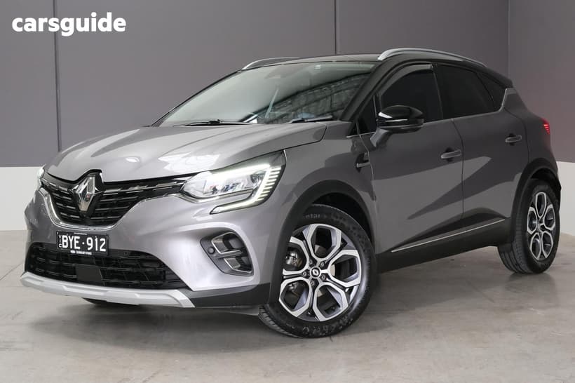 Grey 2021 Renault Captur Wagon Intens
