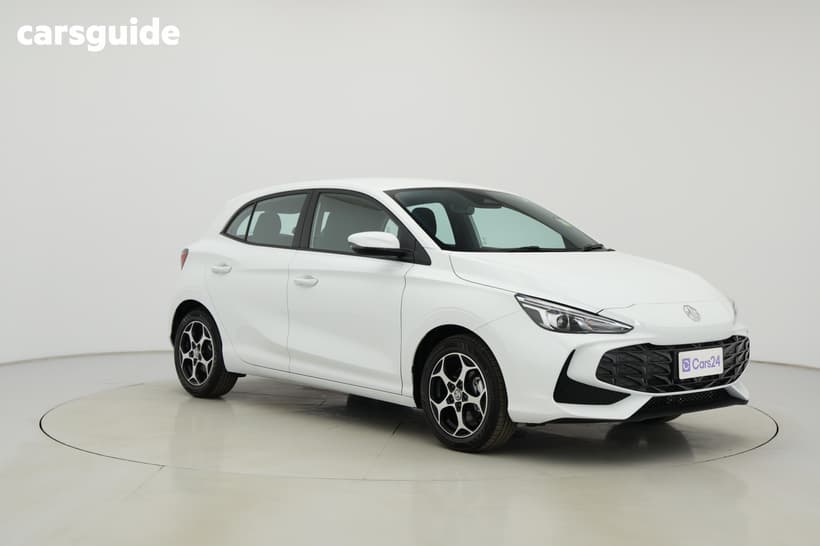 White 2025 MG MG3 Hatchback Excite