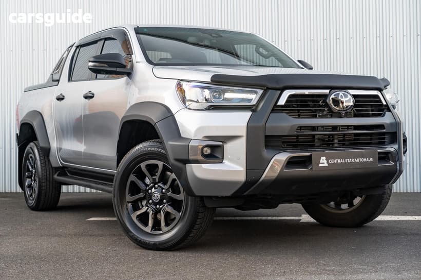 Silver 2023 Toyota Hilux Double Cab Pick Up Rogue (4X4)