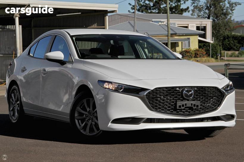 White 2026 Mazda Mazda3 Sedan G20 Pure