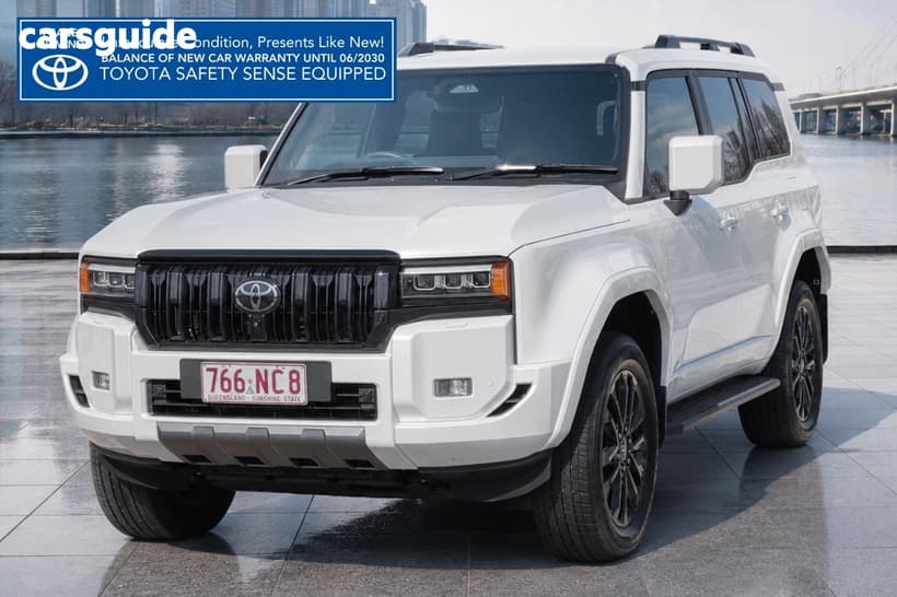White 2025 Toyota Landcruiser Prado Wagon Vx