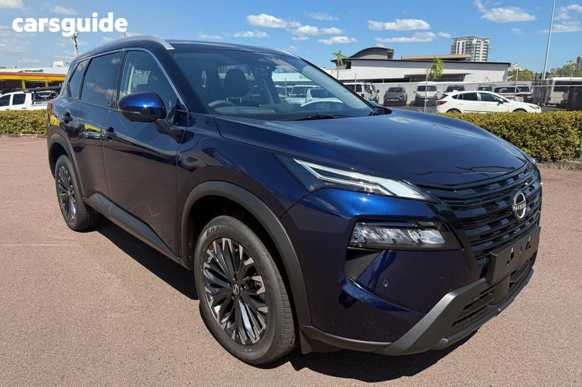 Blue 2025 Nissan X-Trail Wagon Ti (4Wd) E-Power (Hybrid)