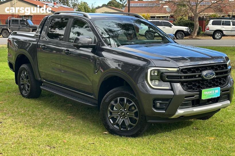 Grey 2025 Ford Ranger Double Cab Pick Up Wildtrak 3.0 (4X4)
