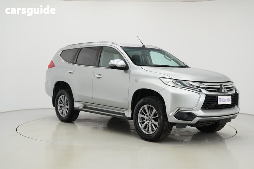 Silver 2019 Mitsubishi Pajero Sport Wagon Glx (4X4) 5 Seat