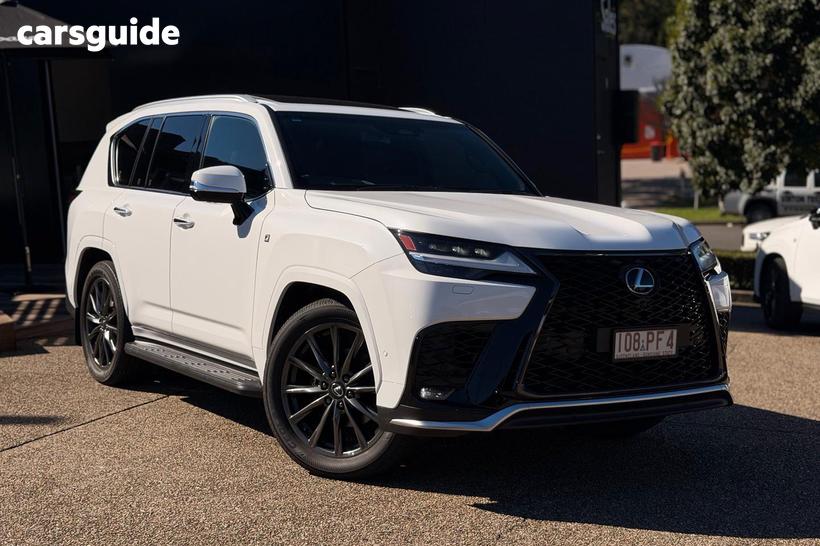 White 2025 Lexus LX600 Wagon F Sport