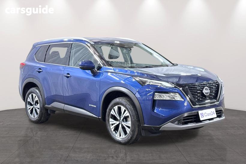 Blue 2023 Nissan X-Trail Wagon St-L (4Wd) E-Power (Hybrid)