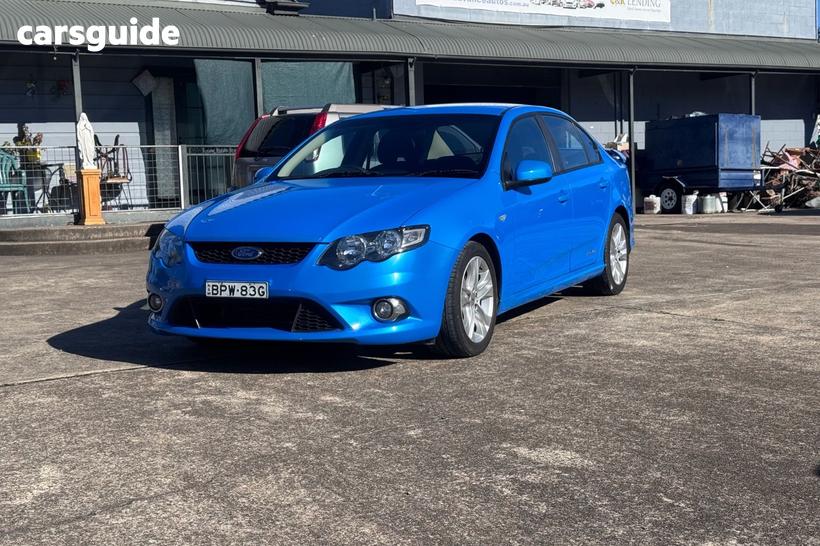 Blue 2009 Ford Falcon Sedan Xr6