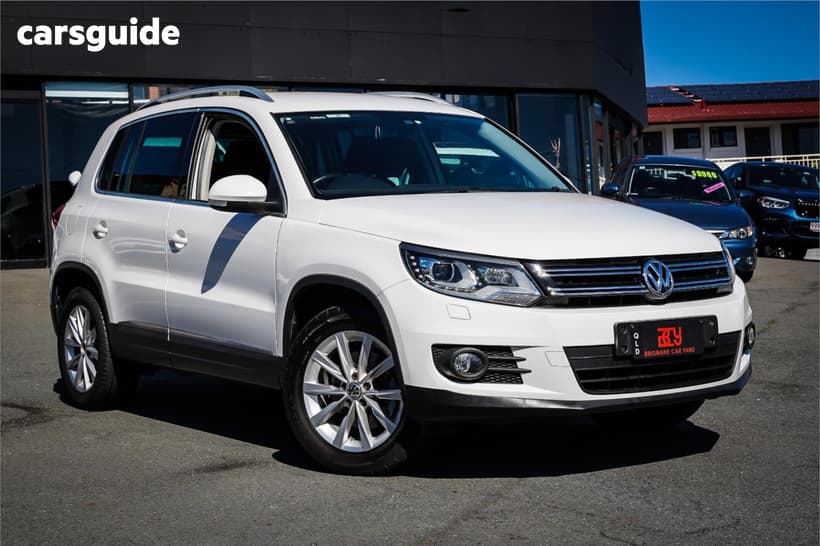 White 2012 Volkswagen Tiguan Wagon 155 Tsi (4X4)