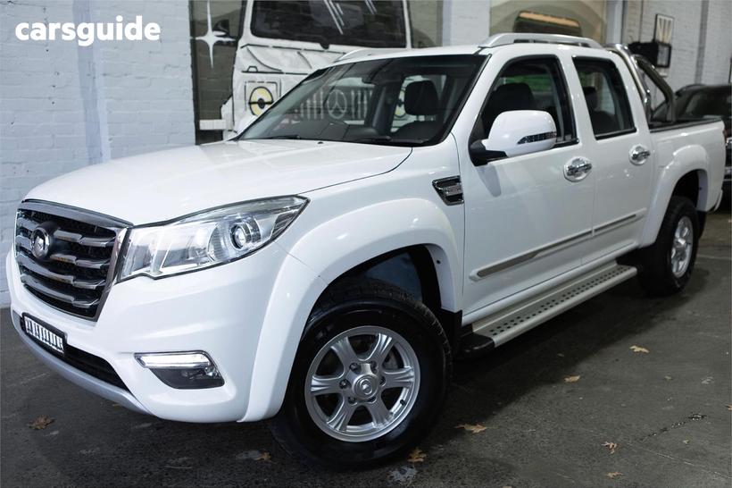White 2020 Great Wall Steed Cab Chassis (4X4)