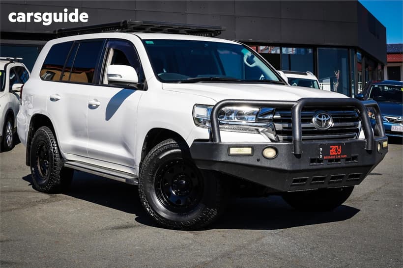 White 2017 Toyota Landcruiser Wagon Gxl (4X4)