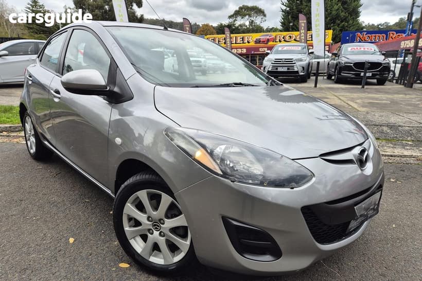 Grey 2014 Mazda 2 Hatchback Neo Sport